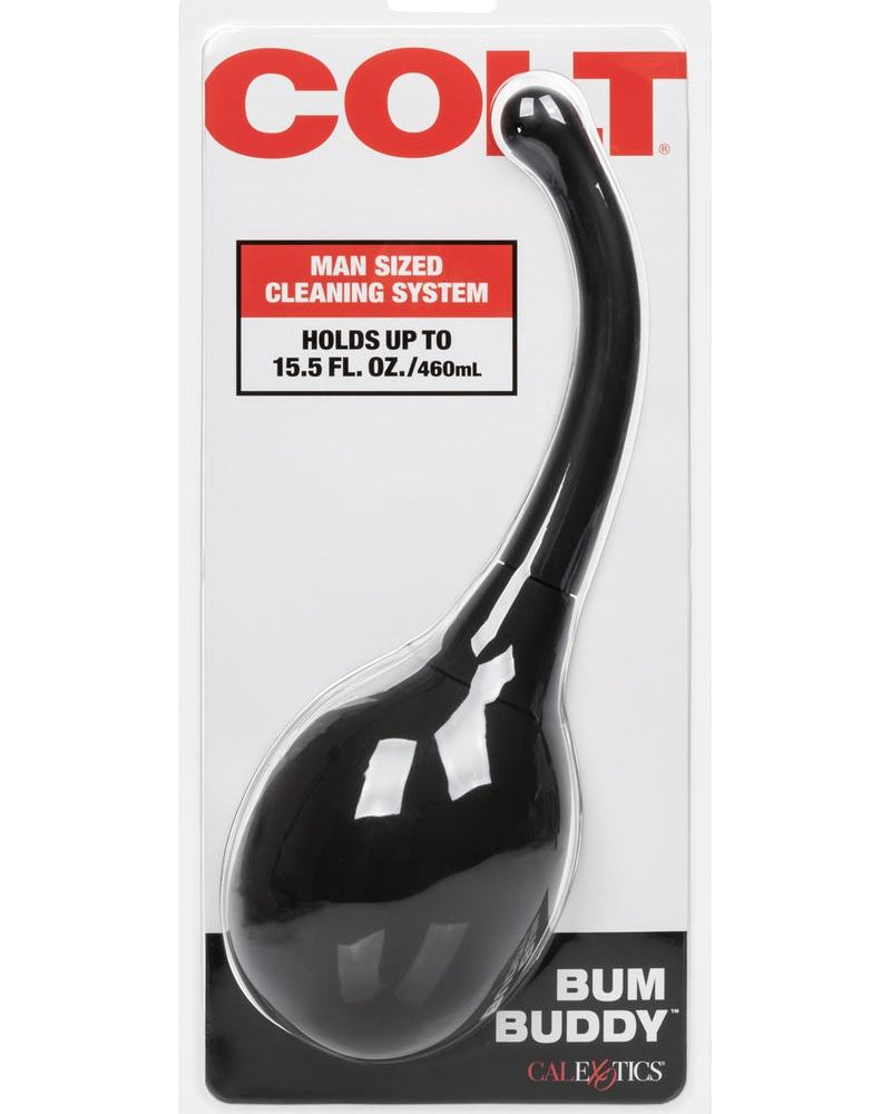 Colt Bum Buddy Silicone Anal Cleaning System Black Holds Up To 15.5 Fluid Ounces