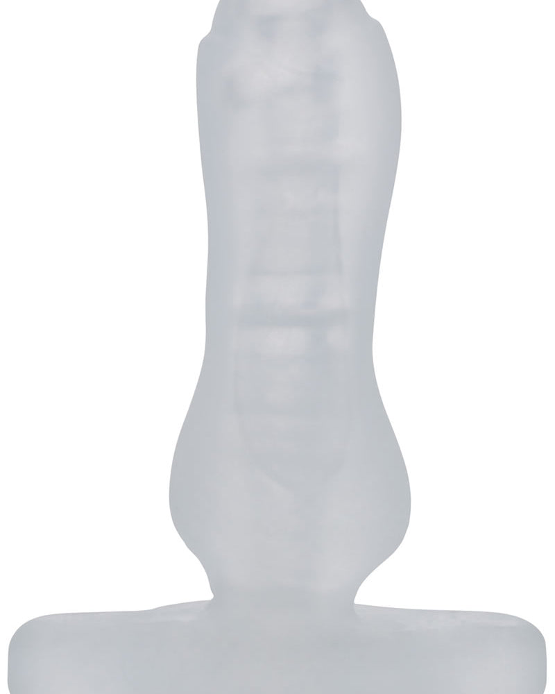 Tapón anal 3 en 1 Colt Manhole con funda para el pene y masturbador transparente de 7,5 pulgadas