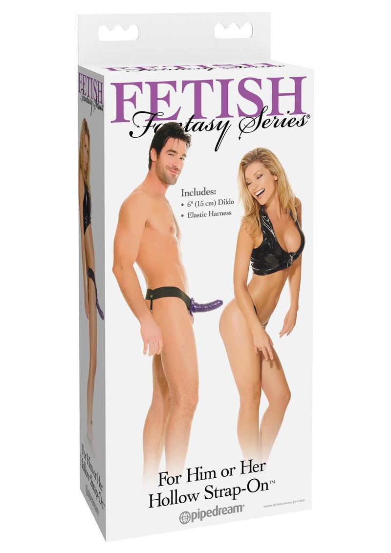 Fetish Fantasy Hollow Strap On Purple