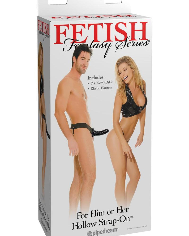 Fetish Fantasy Hollow Strap On Black