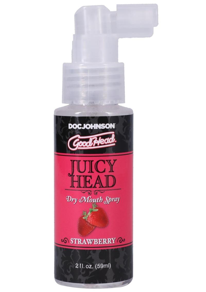 Spray para la sequedad bucal Goodhead Wet Head con sabor a fresa dulce, 2 onzas