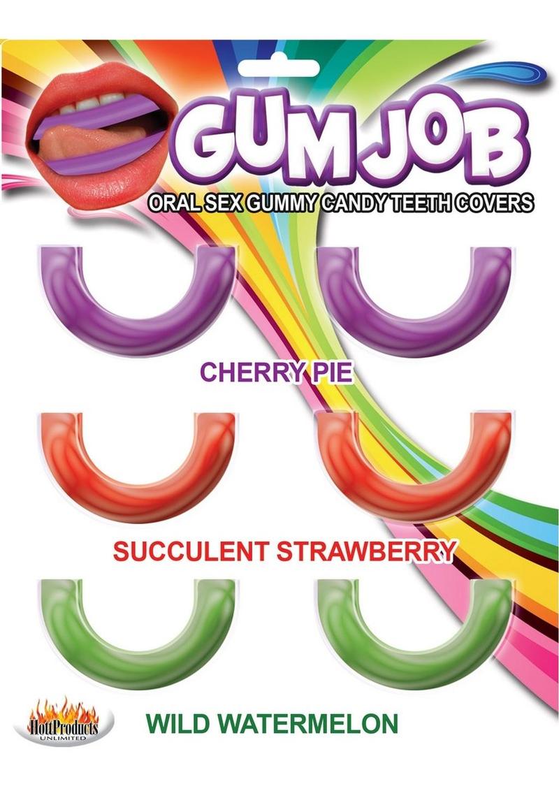 Gum Job Oral Sex Gummy Candy Teeth Covers Assorted Flavors 6 Each Per Pack