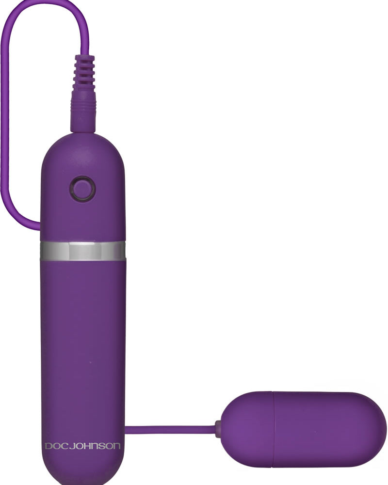 Bolígrafo bala Mood Intense de 10 funciones, resistente al agua, morado