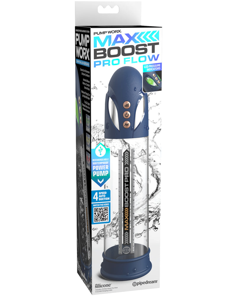 "Max Boost Pro Flow - Blue/clear PD325025"