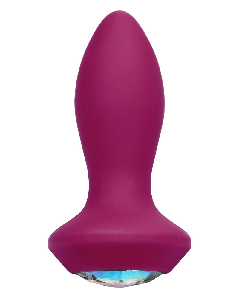 Power Gem Vibrating Petite Crystal Probe - Purple