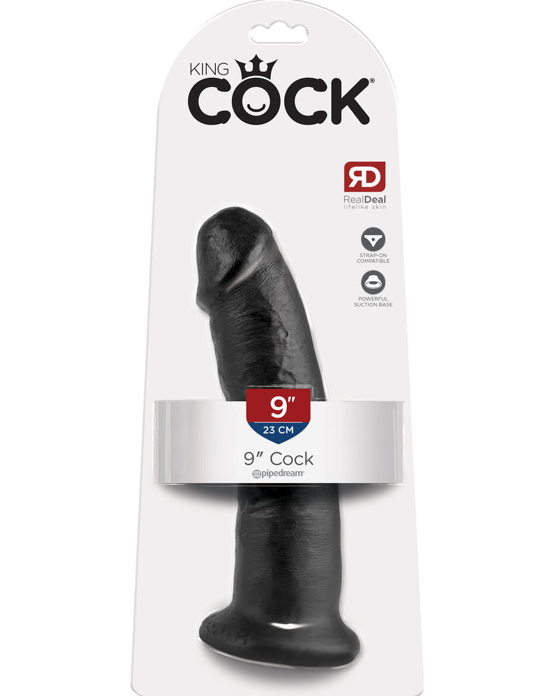 King Cock 9-Inch Cock Black