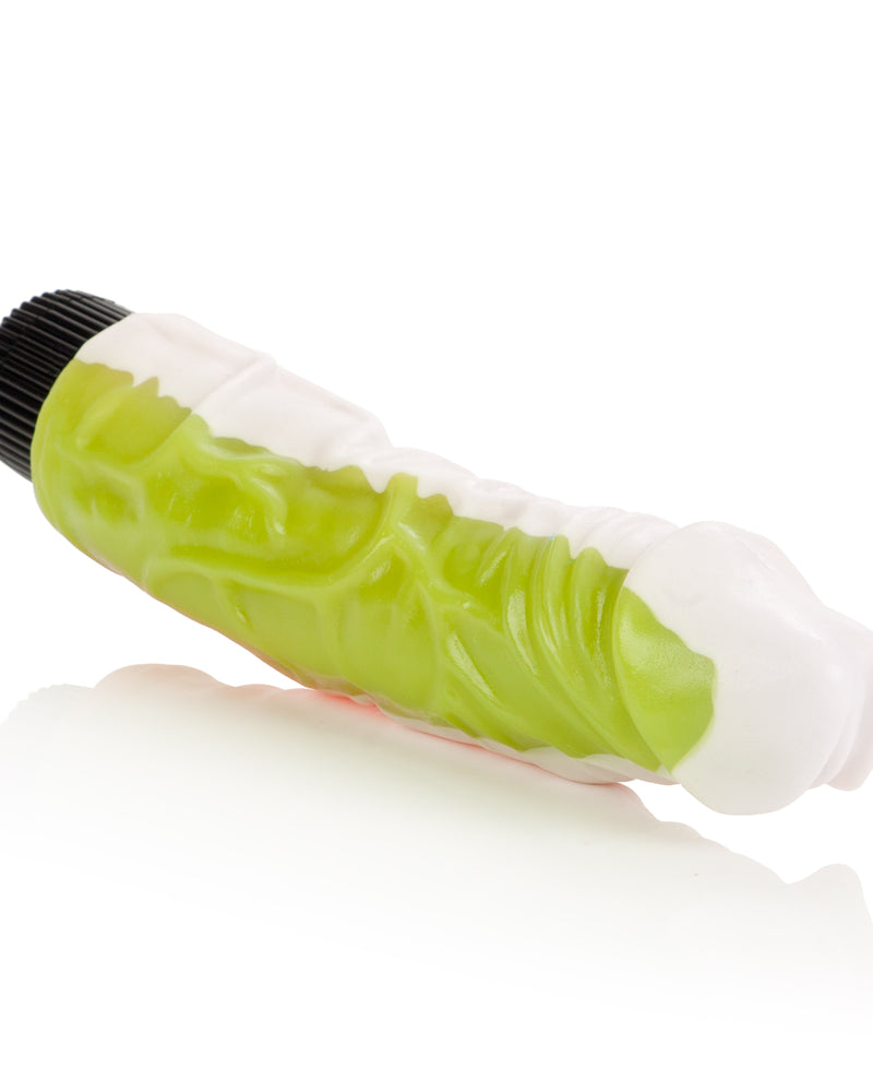 Funky Jelly Vibe 8 Inches - Orange/green