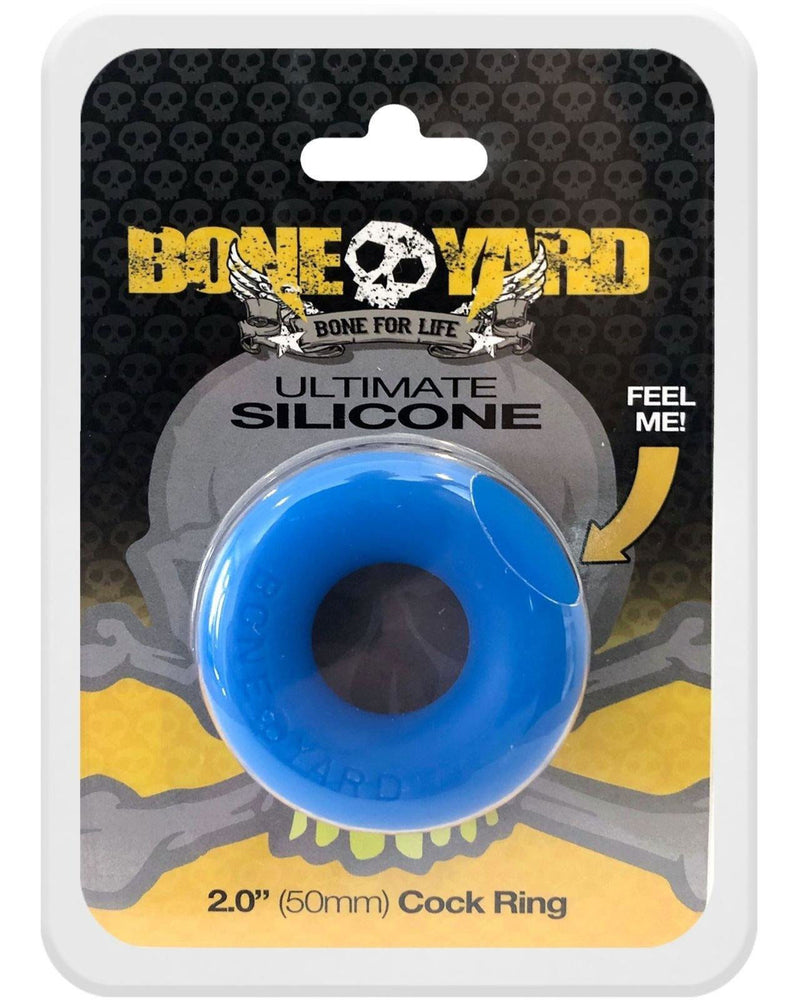 Ultimate Silicone Cock Ring - Blue