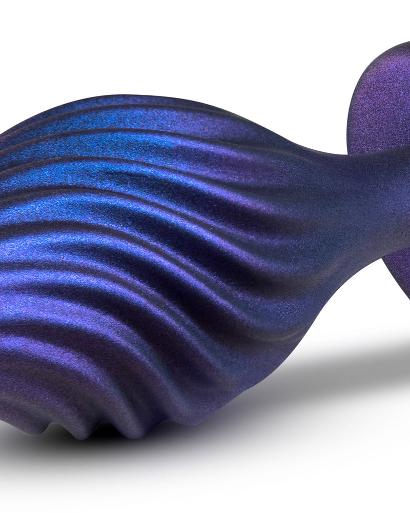 "Anal Adventures Matrix - Swirling Bling Plug - Sapphire BL-10112"