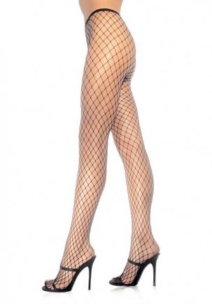 "Xena Spandex Diamond Tights - One Size - Black LA-9005BLK"