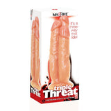 "Massive Triple Threat - 3 Cock Dildo 11.2 Inch - Flesh IC5064"