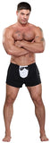 "Tuxedo Boxer - One Size - Black MP-PAK714BK1"