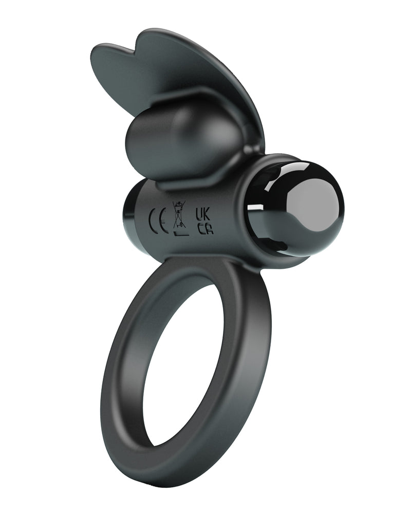 "Vibrating Penis Ring Debonaire - Black BI-210316"