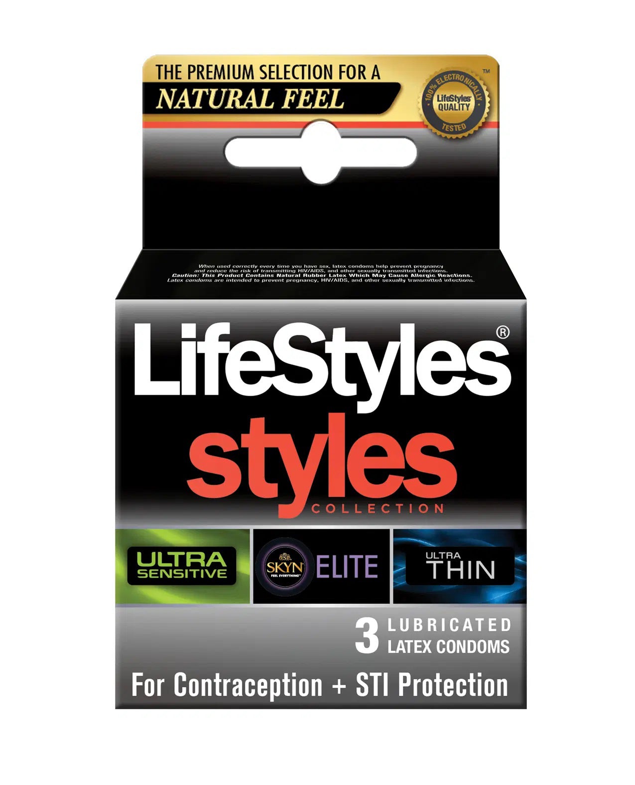 "Lifestyles - Styles Sensitive 3 Pk PM9903"