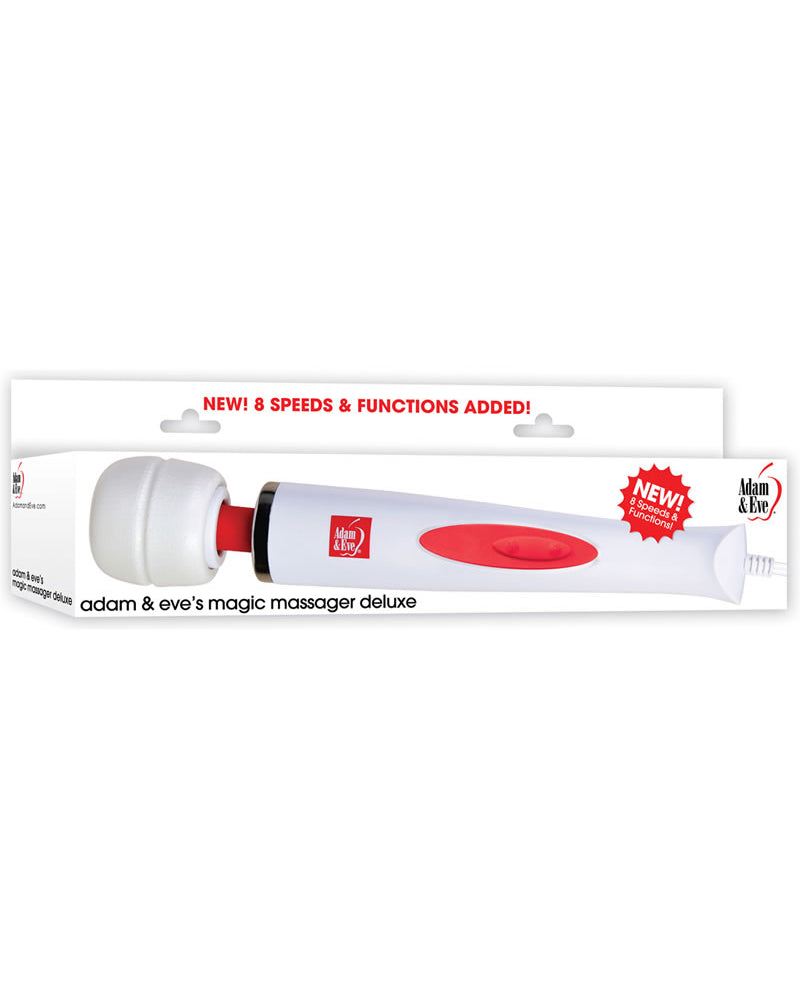 Adam and Eve - Magic Massager Deluxe - White/Red
