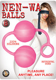 Nen-Wa Balls 8 Silicone Waterproof Pink