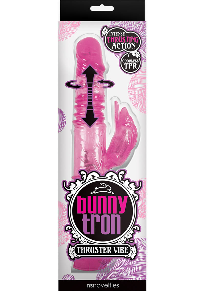 Bunny Tron Thruster Rabbit Vibe Jelly Pink