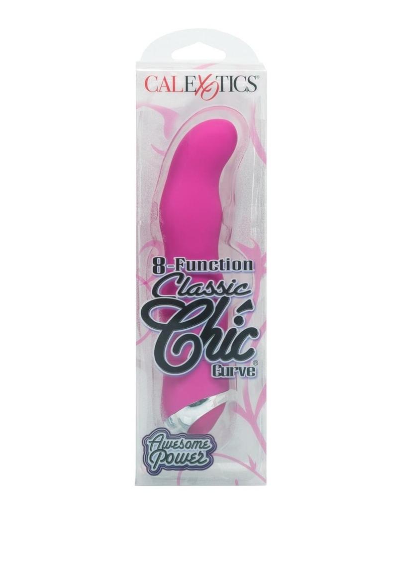 Classic Chic Curve Vibrator Waterproof - Pink