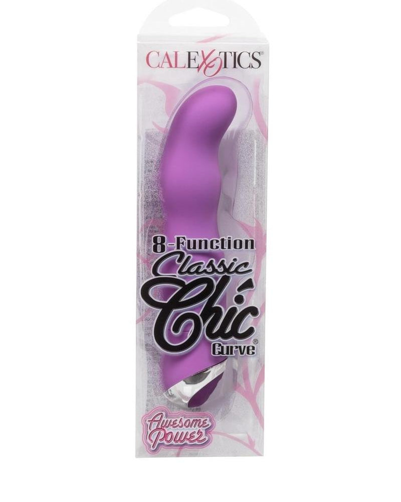 Classic Chic Curve Vibrator Waterproof - Purple