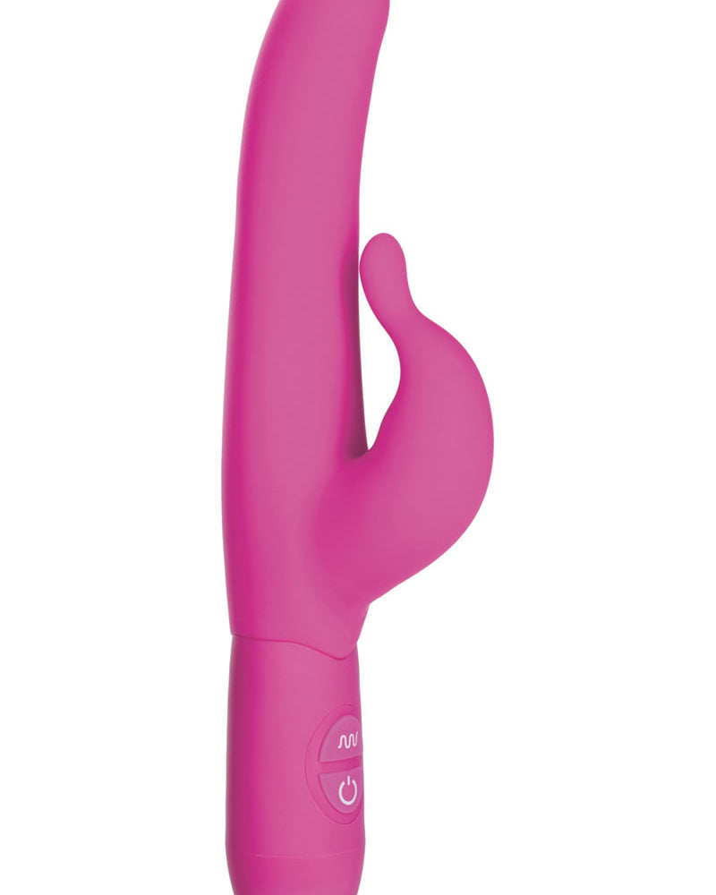 Posh 10 Function Silicone Teasing Tickler Dual Motor Vibe Waterproof Pink 4.25 inch