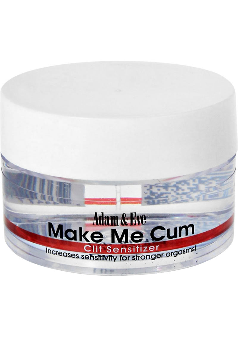 Crema sensibilizadora para el clítoris Make Me Cum de Adán y Eva, 0,50 onzas