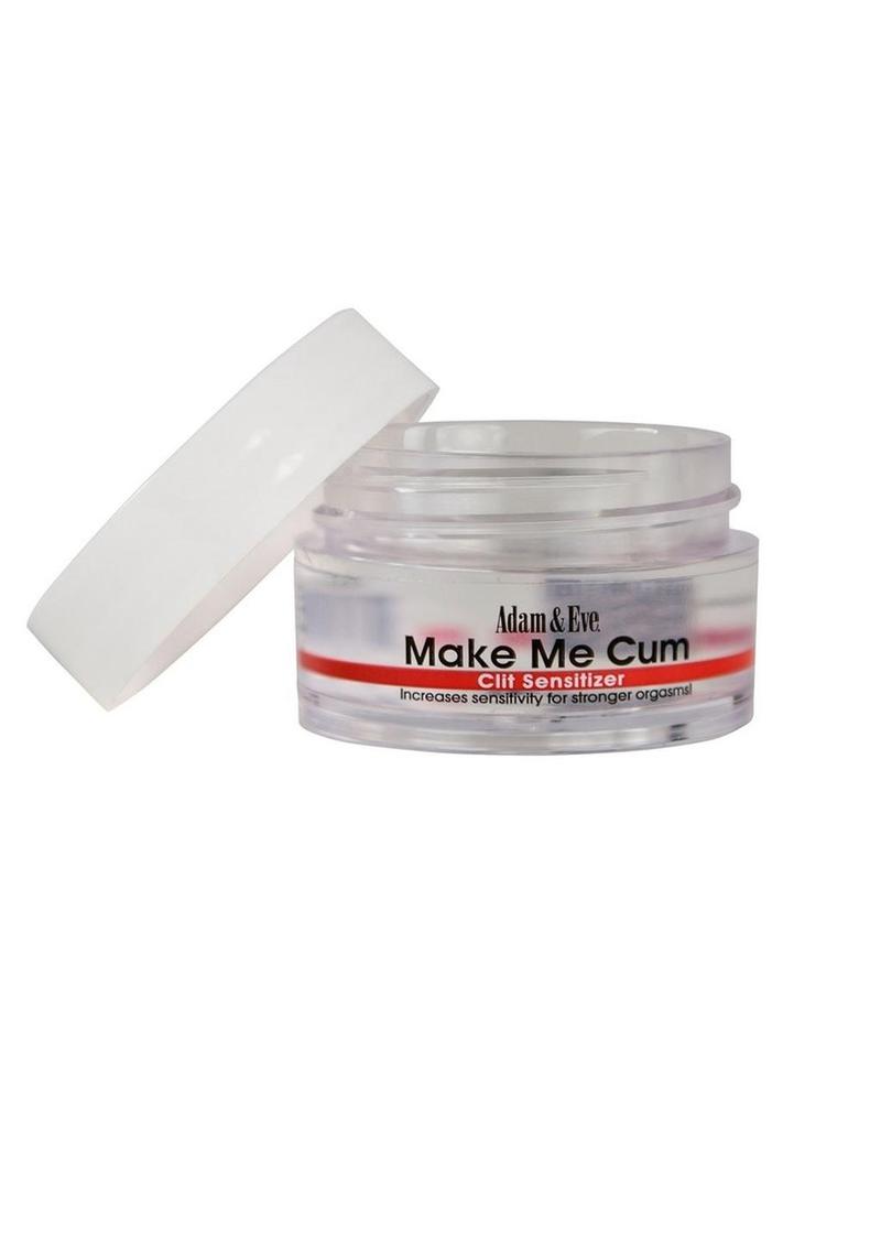 Crema sensibilizadora para el clítoris Make Me Cum de Adán y Eva, 0,50 onzas