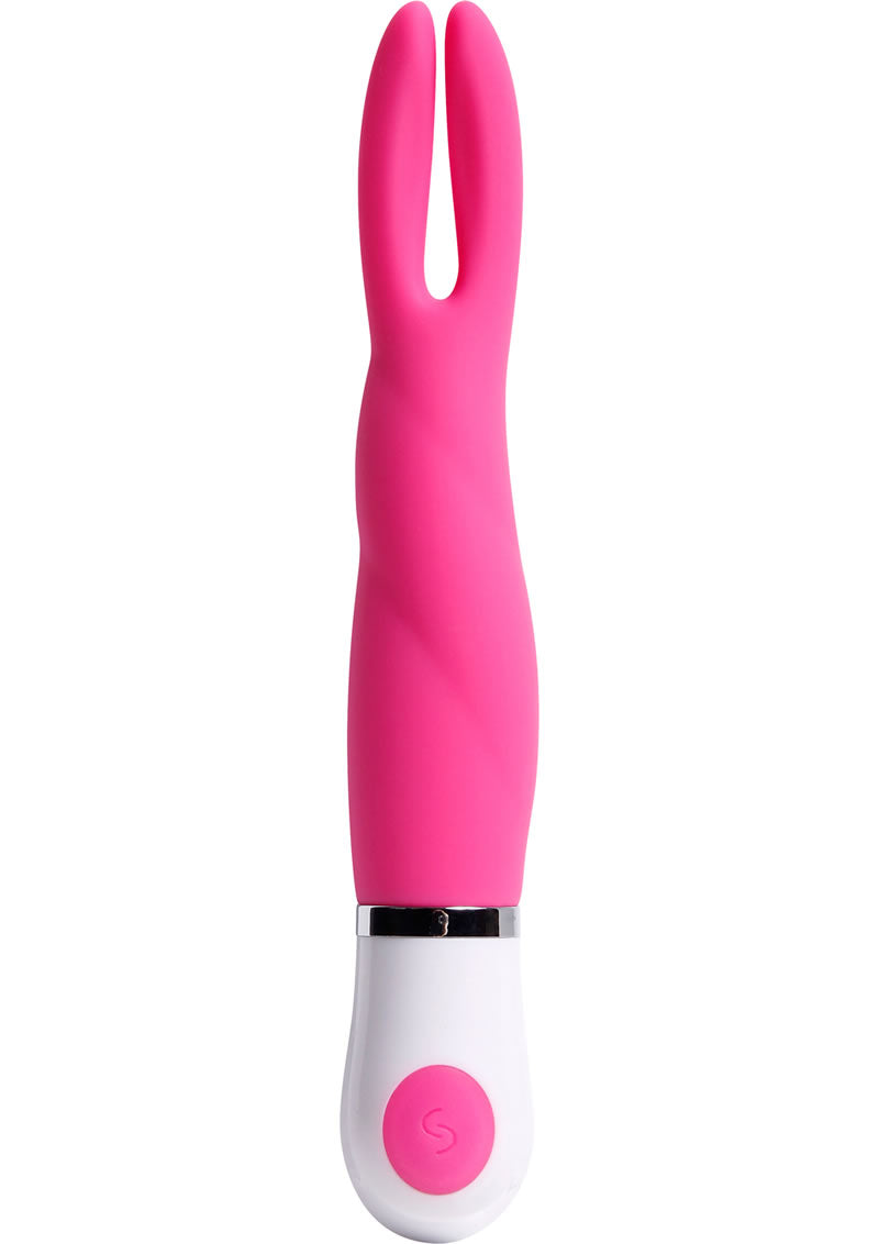 Adán y Eva - Vibrador Eve`s Lucky Bunny a prueba de agua - Rosa