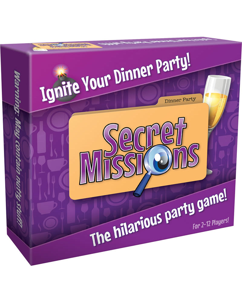 Juego de cena con misiones secretas