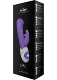 Vibrador de silicona G Spot Rabbit de edición limitada en color morado y cristalizado