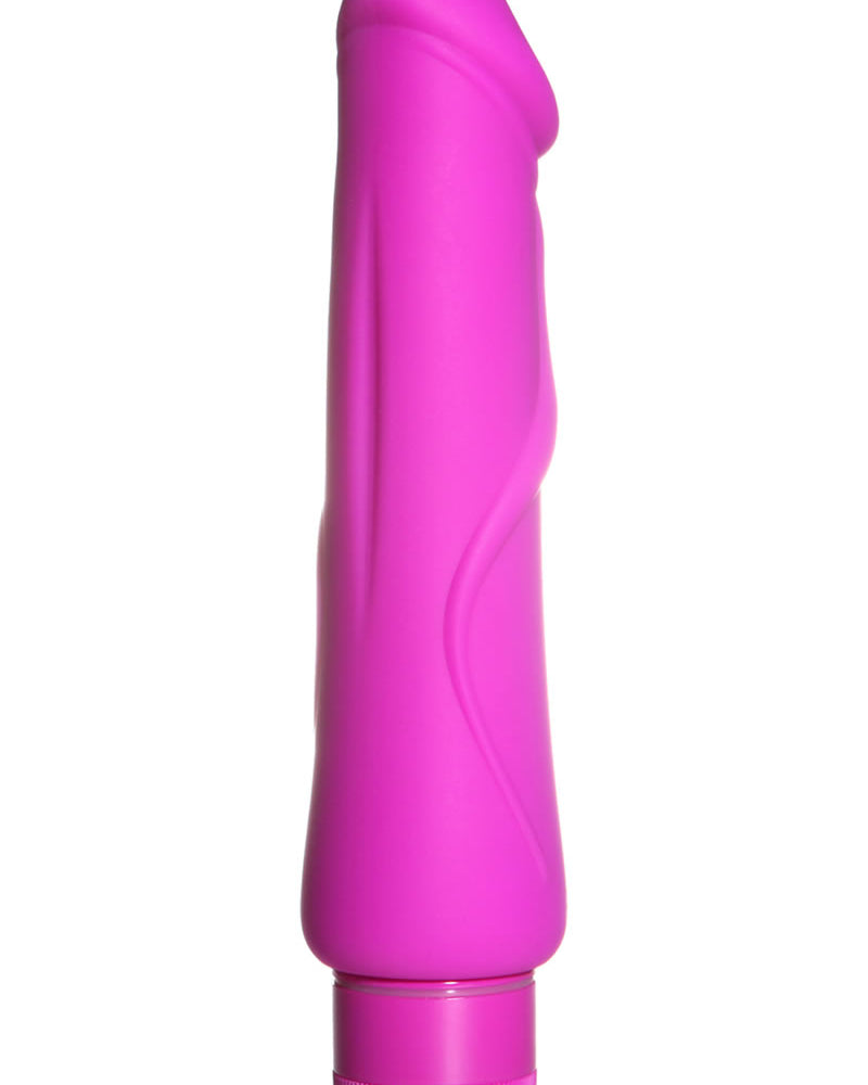 Masajeador vibratorio de silicona Delight de Sinclair Select resistente al agua en color rosa