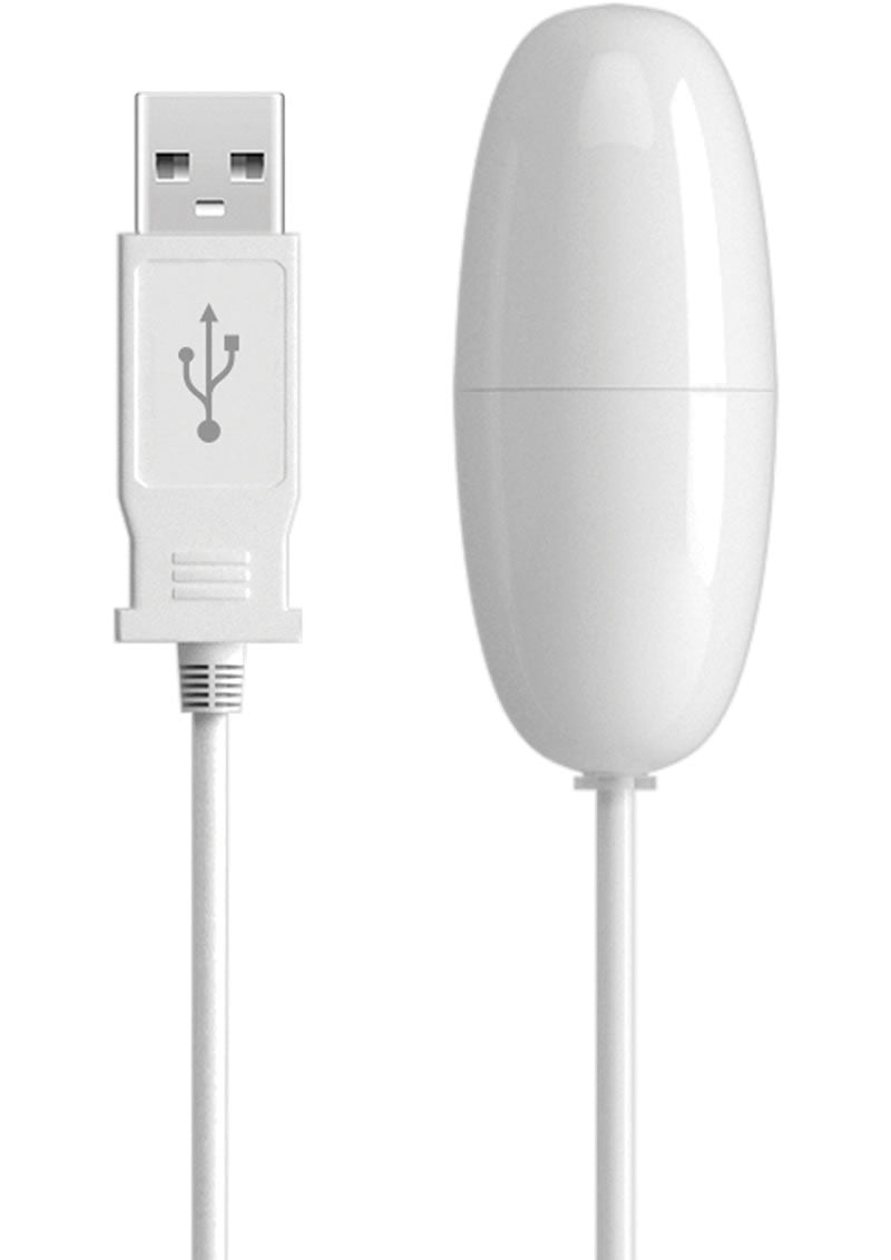 Isex USB Bullet White 2.25 Inch