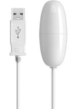 Isex USB Bullet White 2.25 Inch