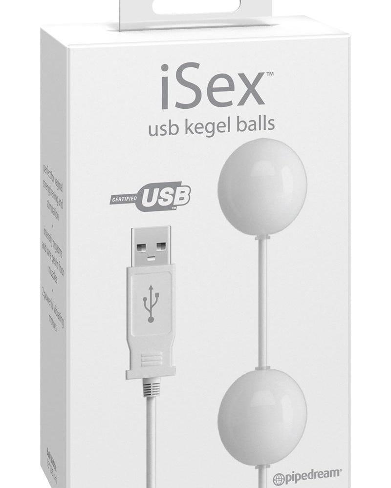 Bolas Kegel Isex USB Blancas