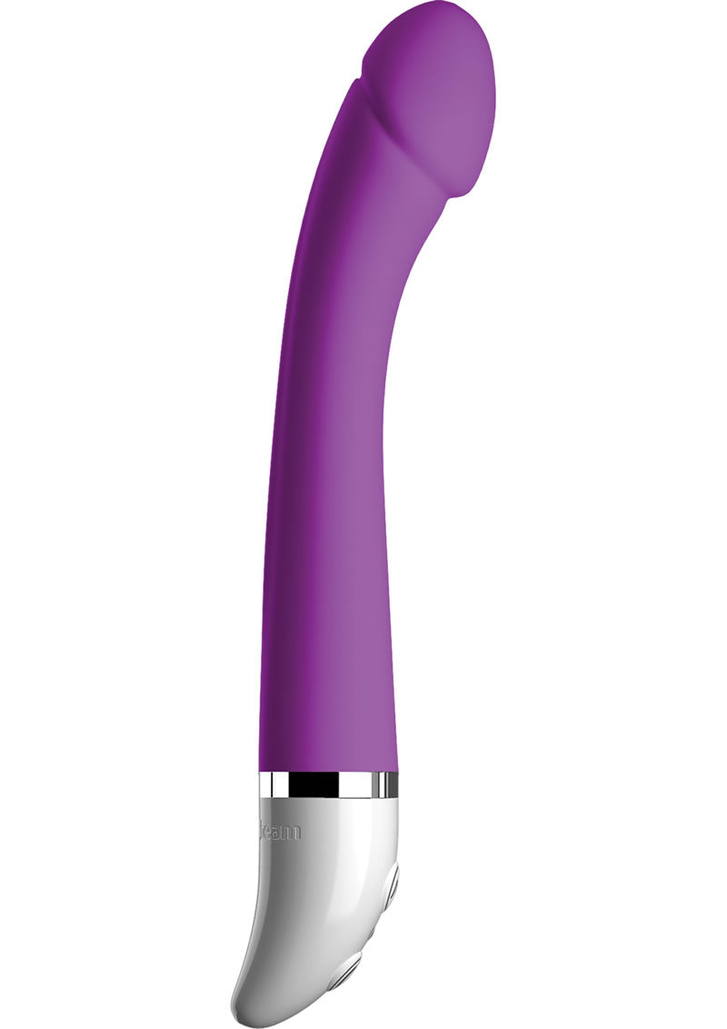 Crush Silicone Sugar Plum Vibe Waterproof Purple 5.25 Inch