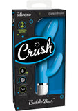 Crush Cuddle Bear Silicone Dual Vibe Waterproof -Blue