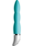 Crush Silicone Cupcake Vibe Waterproof Turquoise 5.25 Inch