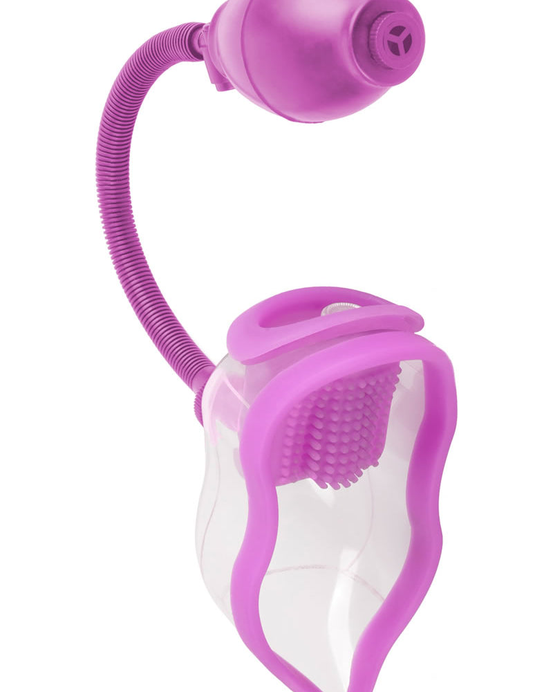 Fetish Fantasy Perfect Touch Vibe Pussy Pump Purple