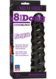 Accesorio para pene Vac U Lock Codeblack Raging Hard Ons, color negro, 8 pulgadas