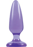 Tapón de placer Jelly Rancher de color morado mediano