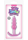 Jelly Rancher Ripple T Plug Pink 4.3 Inch