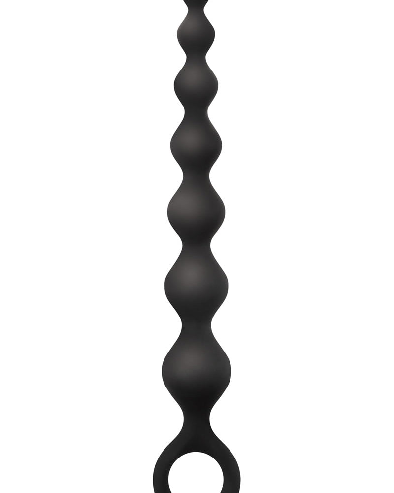 Perlas de placer de silicona Perles Dlux negras