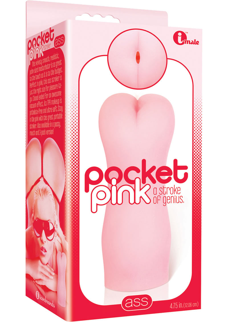 Masturbador Imale Pocket Pink Ass Stroker