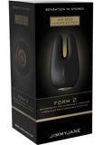 JimmyJane Form 2 24k Gold Luxury Edition Silicone Rechargeable Dual Motor Massager Waterproof Black