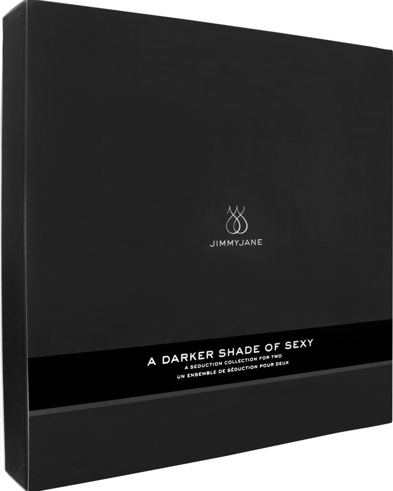 Colección de bondage sexy en tonos más oscuros de JimmyJane en negro