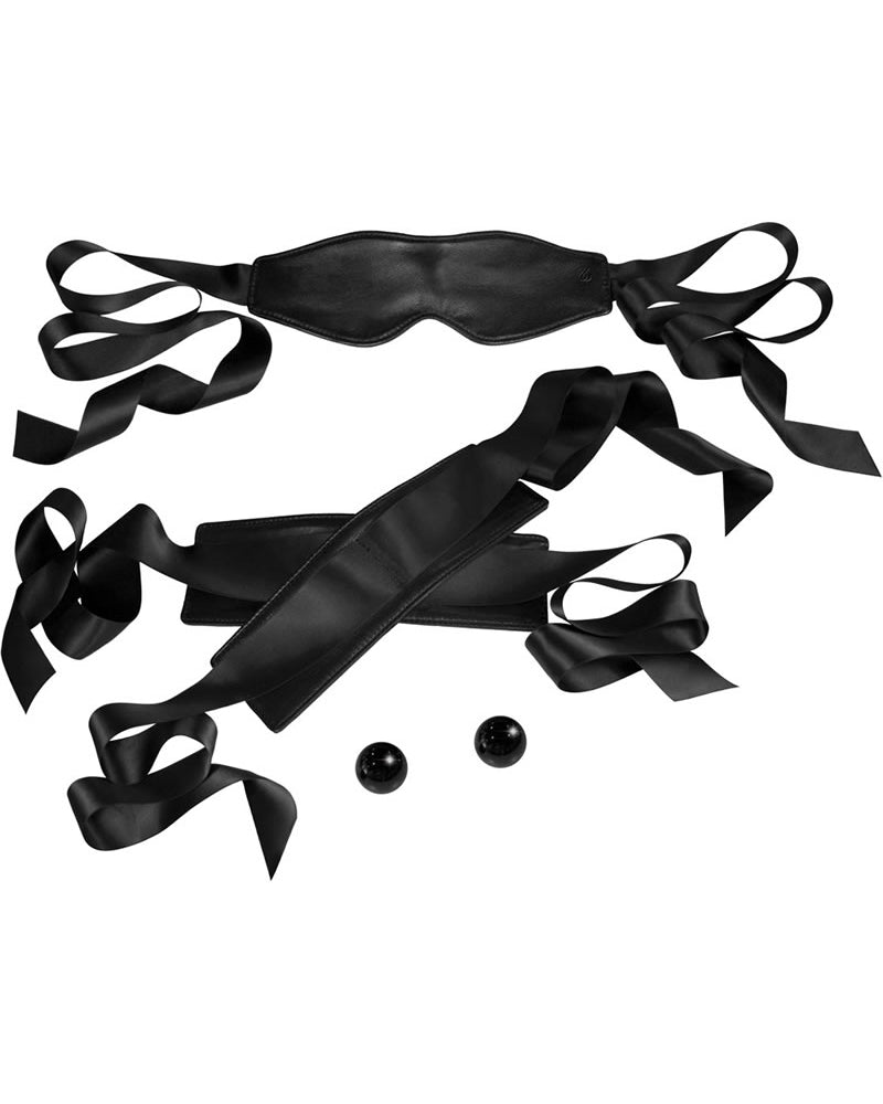 Colección de bondage sexy en tonos más oscuros de JimmyJane en negro