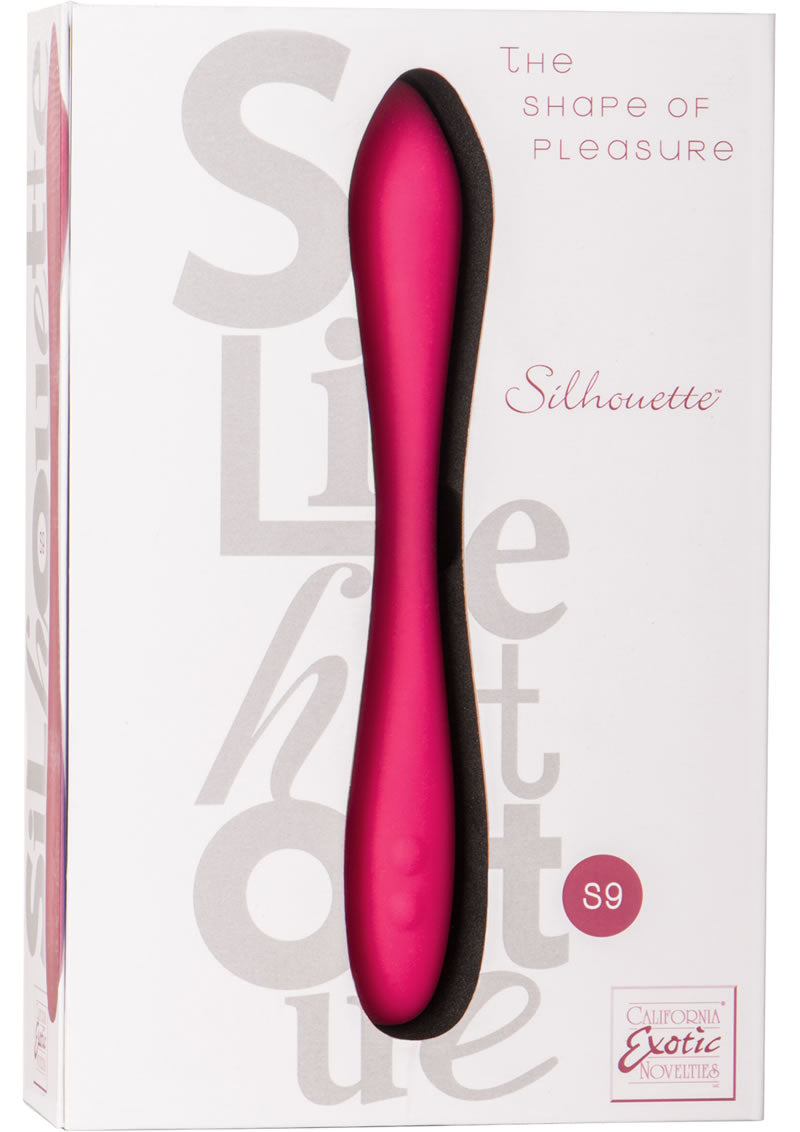 Sihouette S9 Rechargeable Bendable Silicone Vibe Red 6.5 Inch