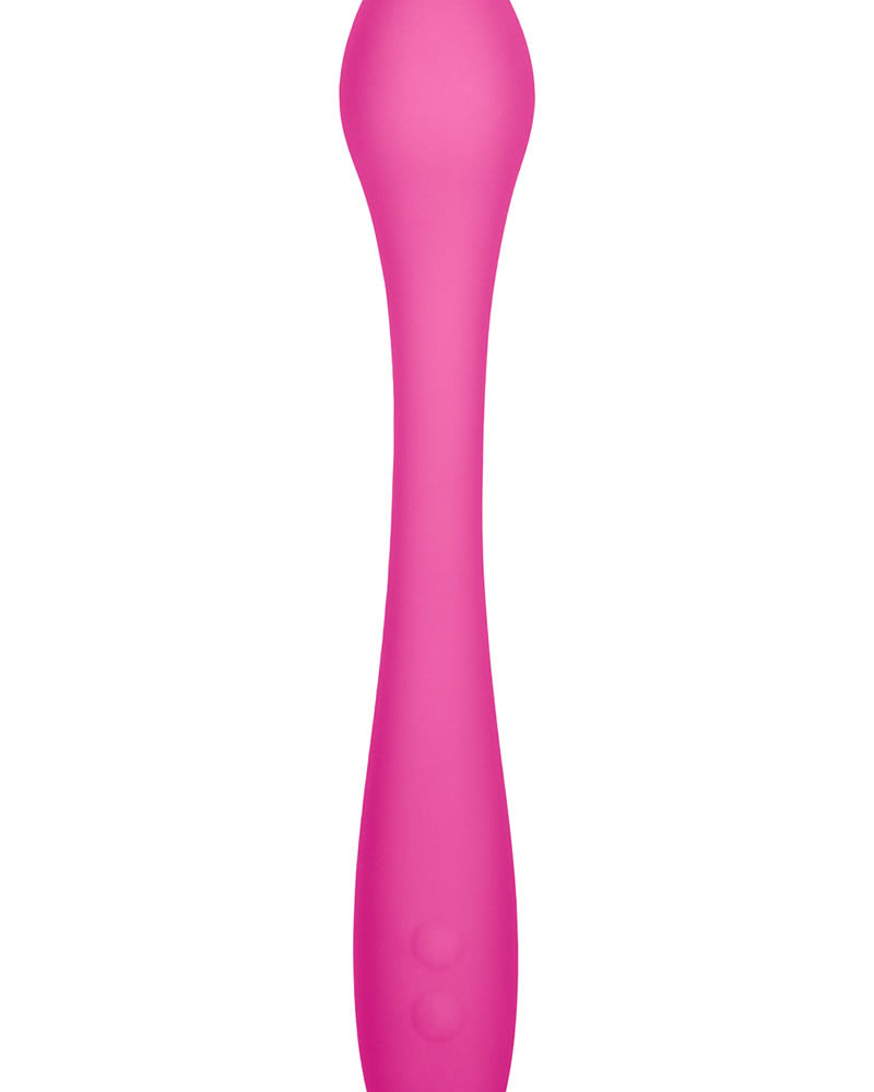 Vibrador de silicona flexible recargable Sihouette S10 de 6,5 pulgadas en color rosa