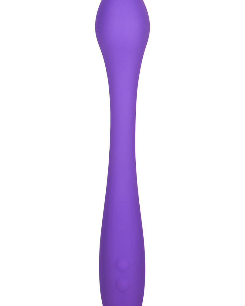 Vibrador de silicona flexible recargable Sihouette S10 morado de 6,5 pulgadas