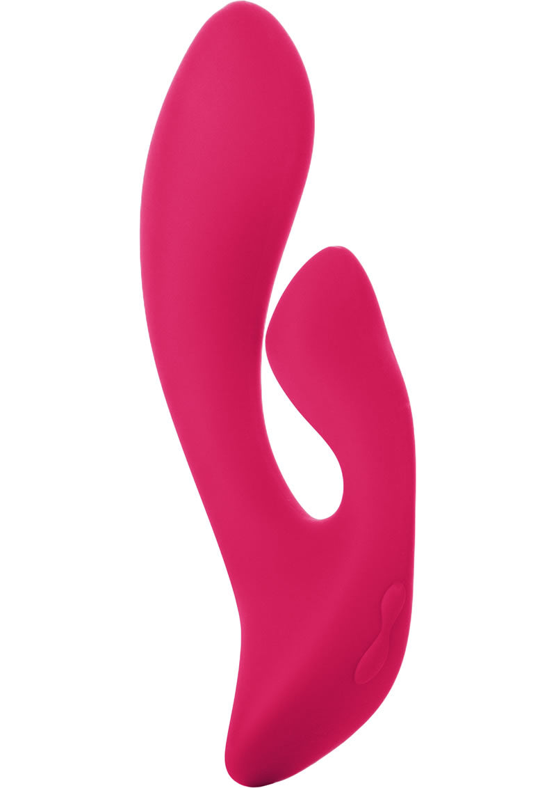 Sihouette S16 Rechargeable Dual Moter Silicone Vibe Red 4.5 Inch