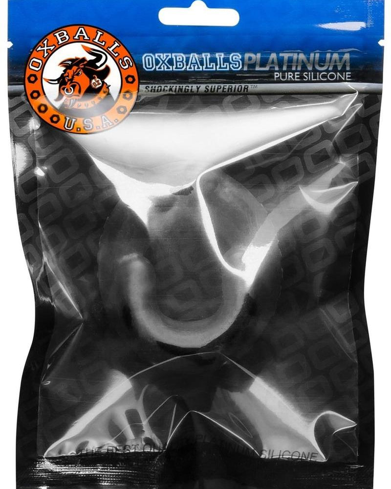 Oxballs Grip Silicone Cockring Black 1.5 Inch